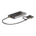 StarTech.com USB-C to Dual-HDMI Adapter - USB-C or A to 2x HDMI - 4K 60Hz - 100W Power Delivery Pass-Through - 1ft (30cm) Built-in Cable - USB to HDMI Multi-Monitor Converter for Laptop