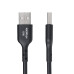 StarTech.com 10ft (3m) USB-A to USB-C Charging Cable, Charge & Sync, 3A, USB 2.0, TPE Jacket - Black USB Charging Cord
