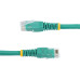 StarTech.com 10ft CAT6 Ethernet Cable - Green CAT 6 Gigabit Ethernet Wire -650MHz 100W PoE RJ45 UTP Molded Network/Patch Cord w/Strain Relief/Fluke Tested/Wiring is UL Certified/TIA