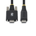StarTech.com 10ft (3m) USB-C Charging Cable, Side Screw Locking, 240W (5A) PD EPR, Silicone Jacket w/Braided Nylon, USB 2.0 Laptop Charger Cable, USB-IF Certified, Rugged USB-C Charging Cord