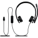 Logitech H570e Headset Wired Head-band Office/Call center USB Type-A Black