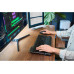 Kensington MK7500F QuietType Pro keyboard Home/Office USB + RF Wireless + Bluetooth QWERTY US English Aluminium, Black