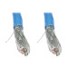 Tripp Lite N226-01K-BL Cat8 25G/40G Solid Core S/FTP Bulk Ethernet Cable, CMR Rated, Blue, 1000 ft. (305 m)
