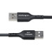 StarTech.com 10ft (3m) USB-A to USB-C Charging Cable, Charge & Sync, 3A, USB 2.0, TPE Jacket - Black USB Charging Cord