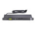 StarTech.com 8-Outlet Horizontal Rack Mount Metered PDU, 1U Server Power Strip w/Surge Protector, 125V/15A, 8ft (2.4m) Power Cable, Power Distribution Unit, TAA