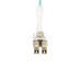 StarTech.com 450FBLCLC3PP fibre optic cable 3 m LC LOMM OM4 Aqua colour