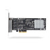 StarTech.com 4-Port 2.5Gbps NBASE-T PCIe Network Card, Intel I225-V, Quad-Port Computer Network Card, Multi-Gigabit NIC, PCI Express Server LAN Card, Desktop Ethernet Interface