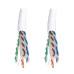 Tripp Lite N223-01K-WH Cat6a 10G Solid Core UTP Bulk Ethernet Cable, CMR Rated, White, 1000 ft. (305 m)
