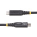 StarTech.com 50cm (1.6ft) USB4 Cable, USB-IF Certified USB-C Cable, 40Gbps, 240W Power Delivery PD 3.1 EPR, 8K 60Hz, USB Type-C Data Transfer Cable/Cord, Compatible w/Thunderbolt/USB 3.2 Ports