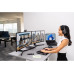 Kensington MK7500F QuietType Pro keyboard Home/Office USB + RF Wireless + Bluetooth QWERTY US English Aluminium, Black