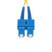 StarTech.com 10m (32.8ft) SC to SC (UPC) OS2 Single Mode Duplex Fiber Optic Cable, 9/125µm, 40G/100G, Bend Insensitive, Low Insertion Loss, LSZH Fiber Patch Cord