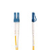 StarTech.com 20m (65ft) LC to SC (UPC) OS2 Single Mode Duplex Fiber Optic Cable, 9/125µm, Laser Optimized, 10G, Bend Insensitive, Low Insertion Loss, LSZH Fiber Patch Cord