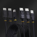 StarTech.com 6ft (1.8m) Dual-DisplayPort and USB 5Gbps KVM Cable, 4K 60Hz, DP 1.2 and USB Combo Cable for Dual-Monitor KVM Switches