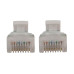 Tripp Lite N261-S01-WH Cat6a 10G Snagless Molded Slim UTP Ethernet Cable (RJ45 M/M), PoE, White, 1 ft. (0.3 m)