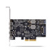 StarTech.com PS4C3IA3-USB-C-CARD interface cards/adapter Internal USB Type-C