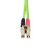 StarTech.com 15m (50ft) LC to LC (UPC) OM5 Multimode Fiber Optic Cable, 50/125µm Duplex LOMMF Zipcord, VCSEL, 40G/100G, Bend Insensitive, Low Insertion Loss, LSZH Fiber Patch Cord
