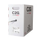 C2G 1000ft (304.8m) TAA-Compliant Cat6a Bulk Unshielded (UTP) Ethernet Network Cable with Solid Conductors-Plenum CMP-Rated - Blue