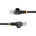 StarTech.com 25 ft Black Snagless Category 5e (350 MHz) UTP Patch Cable networking cable 7.62 m