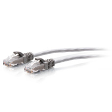 C2G 0.6m Cat6a Snagless Unshielded (UTP) Slim Ethernet Patch Cable - Grey