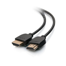 C2G 6ft (1.8m) Plus Series Slim Flexible HDMI™ Cable with Low Profile Connectors (3-pk) - 4K 60Hz