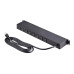 StarTech.com 8-Outlet Horizontal Rack Mount PDU, 1U Power Strip, Individual Outlet On/Off Switches with Covers, 15A Circuit Breaker, 8ft/2.4m Cord, NEMA 5-15P/R
