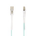 StarTech.com 450FBLCLC5PP fibre optic cable 5 m LC LOMM OM4 Aqua colour