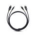 StarTech.com 10ft (3m) DisplayPort and USB 5Gbps KVM Cable, 4K 60Hz, DP 1.2 and USB Combo Cable for KVM Switches