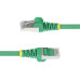 StarTech.com 10ft Green CAT6a Ethernet Cable, Snagless RJ45, 10GbE, 100W PoE++, S/FTP, LSZH, 27AWG Pure Bare Copper Wire, 500MHz, Shielded Network Patch Cord w/Strain Reliefs, Fluke Tested/ETL Verified