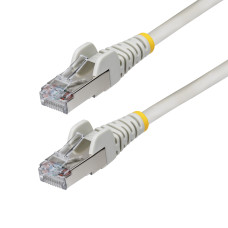 StarTech.com 100ft Gray CAT6a Ethernet Cable, Snagless RJ45, 10GbE, 100W PoE++, S/FTP, LSZH, 27AWG Pure Bare Copper Wire, 500MHz, Shielded Network Patch Cord w/Strain Reliefs, Fluke Tested/ETL Verified