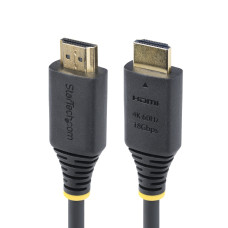 StarTech.com 3ft (0.9m) Premium Certified High Speed HDMI Cable, 4K 60Hz/1440p 144Hz, HDR10/HDCP 2.2/ARC, 18Gbps, UHD HDMI 2.0 Cord for TV/Monitor/Display, TPE Jacket