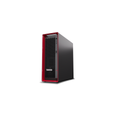 Lenovo ThinkStation P5 Intel Xeon W w3-2423 16 GB DDR5-SDRAM 512 GB SSD NVIDIA T400 Windows 11 Pro for Workstations Tower Workstation Black, Red