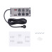 StarTech.com 6-Outlet Industrial Power Strip 125V/15A, EMI/RFI Isolation, Surge Protection, Mountable PDU, Attached 8ft/2.4m Power Cord, NEMA 5-15P/R, UL Listed