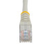 StarTech.com 1 ft Gray Molded Category 5e (350 MHz) UTP Patch Cable networking cable Grey 0.3 m