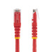 StarTech.com 5ft CAT6 Ethernet Cable - Red CAT 6 Gigabit Ethernet Wire -650MHz 100W PoE RJ45 UTP Molded Network/Patch Cord w/Strain Relief/Fluke Tested/Wiring is UL Certified/TIA