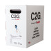 C2G 1000ft (304.8m) TAA-Compliant Cat5e Bulk Unshielded (UTP) Ethernet Network Cable with Solid Conductors-Riser CMR-Rated - Blue