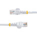 StarTech.com Cat5e patch cable with snagless RJ45 connectors – 7 ft, white