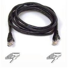 Belkin Cat 5E Patch Cable - 7ft - 1 x RJ-45, 1 x RJ-45 networking cable Black 2.13 m