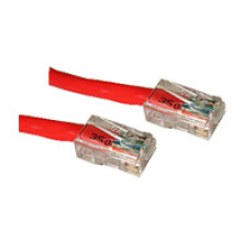 C2G 25ft Assembled Cat5E Crossover networking cable Red 7.5 m