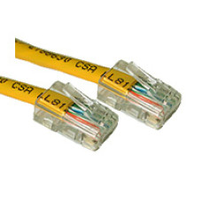 C2G 25ft Cat5E 350MHz Assembled Patch Cable Yellow networking cable 7.5 m