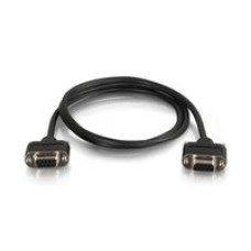 C2G 52148 serial cable Black 1.6 m DB9