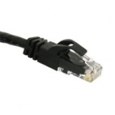 C2G 1ft Cat6 550MHz Snagless networking cable Black 0.3 m