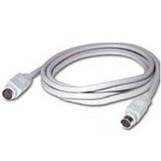 C2G 10ft 8-pin Mini-Din M/M Serial Cable KVM cable White 3.04 m