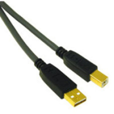 C2G 3m Ultima USB 2.0 A/B Cable USB cable USB A USB B Black
