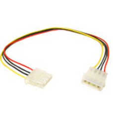 C2G 14in Internal Power Extension Cable 5.25in Connector Multicolour 0.356 m