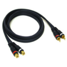 C2G 12ft Velocity™ RCA Type Audio Extension Cable audio cable 3.65 m Blue