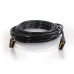 C2G 50ft Pro Series DVI-D Plenum DVI cable 15.24 m Black